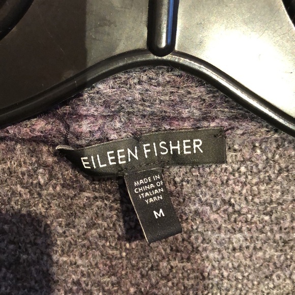 SzM collared cardigan , plum - Picture 3 of 8